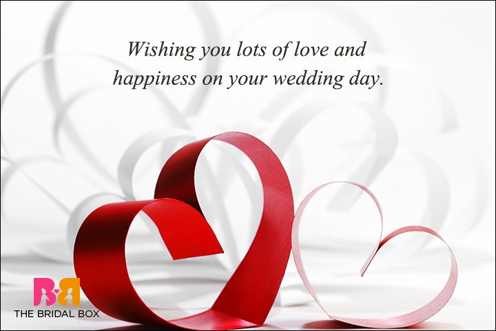 Casual Wedding Day Wishes - The Usual Wedding Wishes