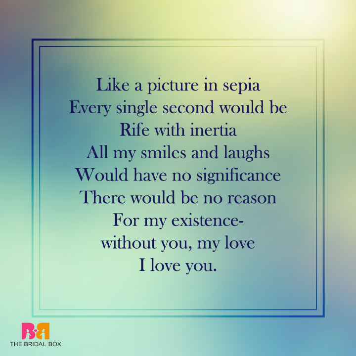 I Love You Baby Poems For Her