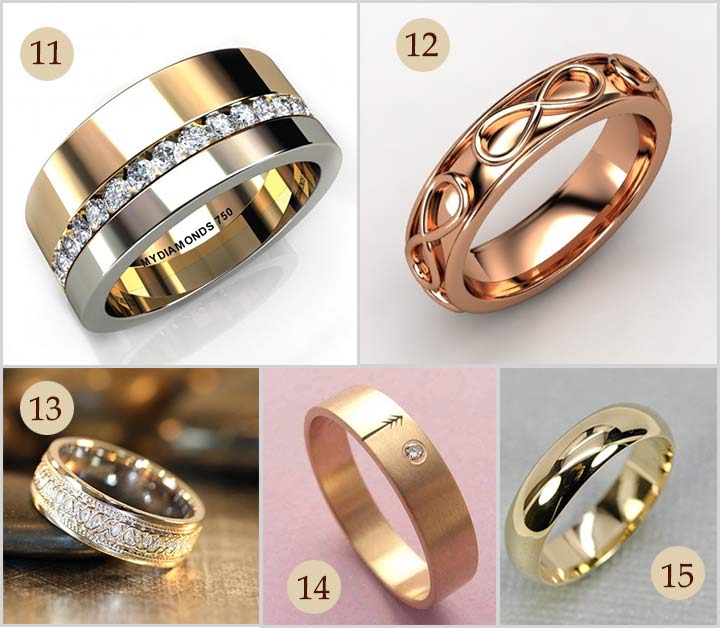 15 Gold Engagement Rings For Men That Are Absolutely Unique