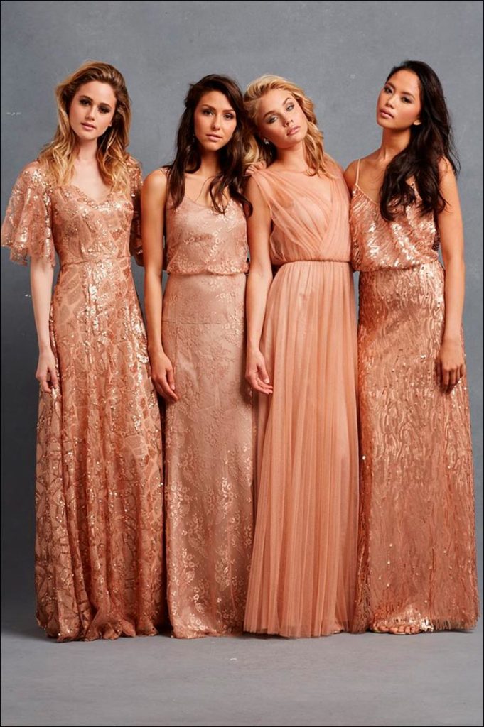 15 Chic Ways To Dress Your Bridesmaids