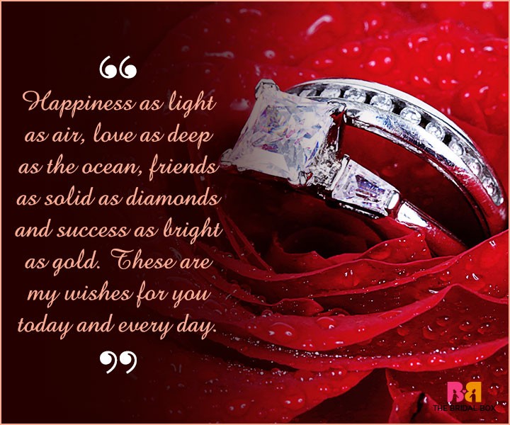 Marriage Wishes SMS - Light As Air, Deep As The Ocean
