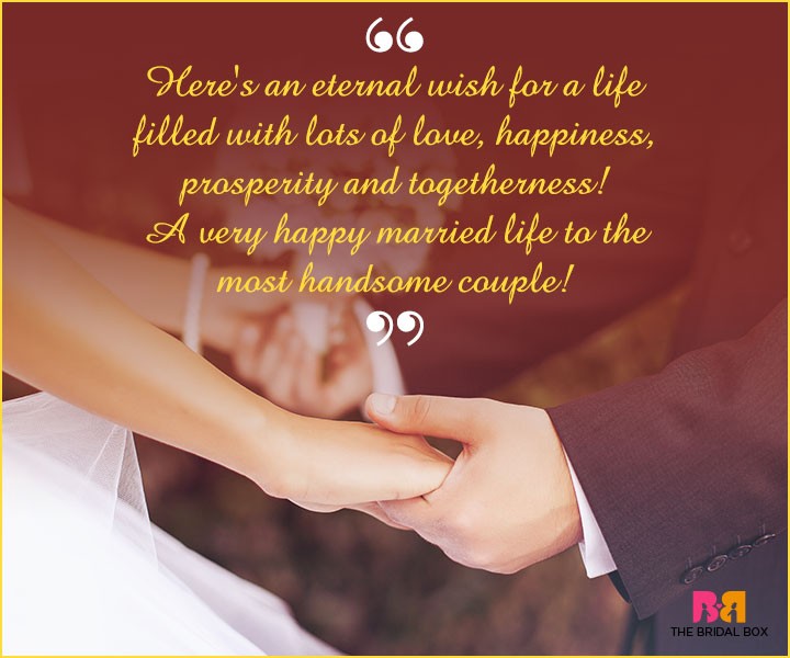 Marriage Wishes SMS - An Eternal Wish