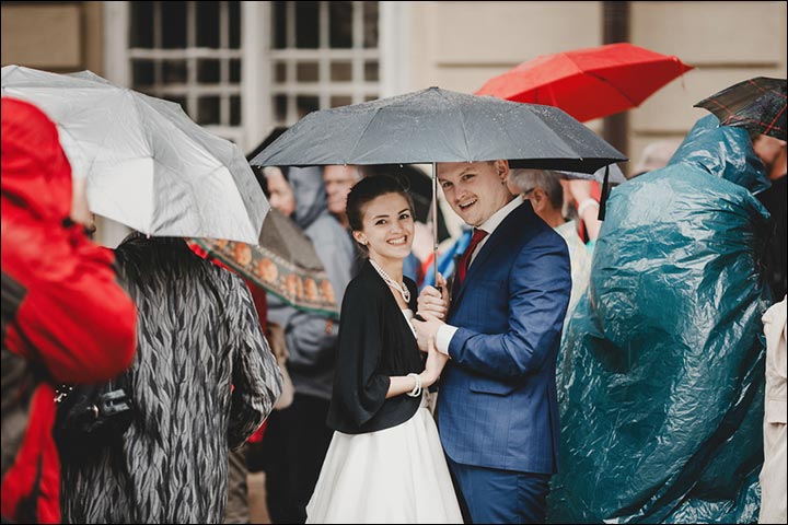 Why Rain On Your Wedding Day Is A Blessing In Disguise